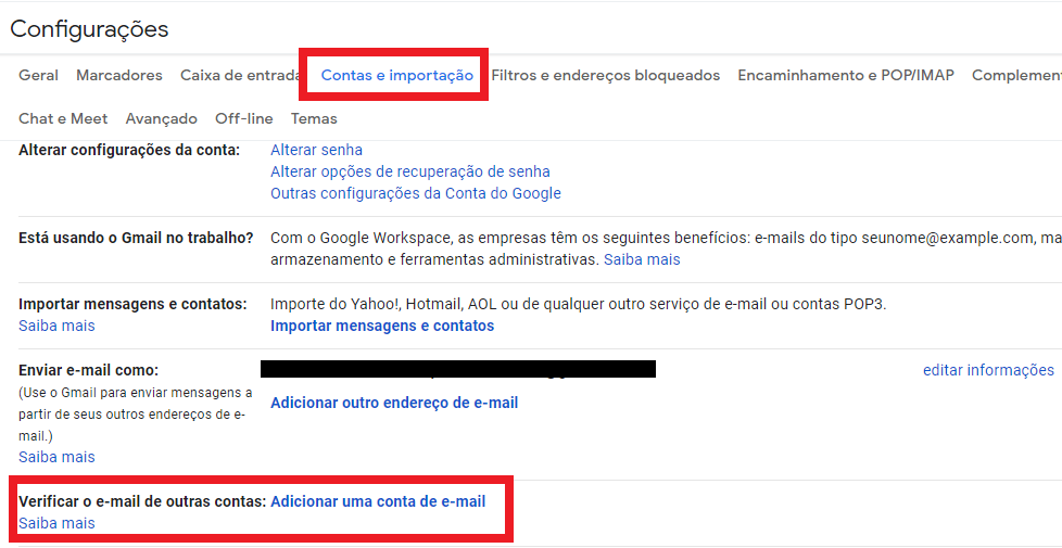 Adicionar conta Gmail: veja o tutorial! - Foto: Rafael Vieira