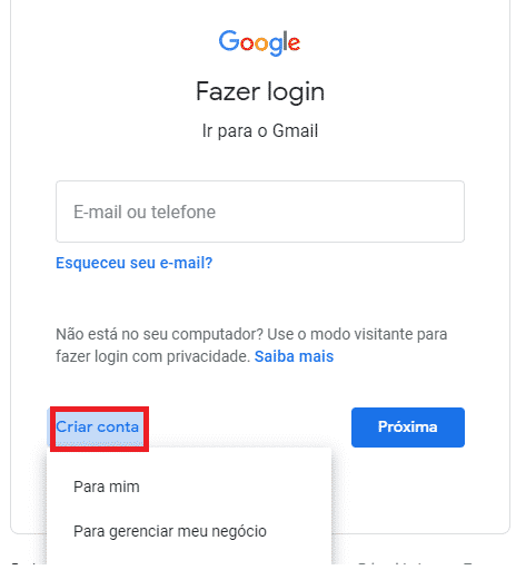 Como criar um e-mail no Gmail? Veja o tutorial! - Foto: Rafael Vieira